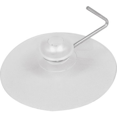 Hillman HILLMAN Large Nickel Plated Clear Metal/Plastic 3 in. L Cup Hook 3 lb 1 pk 701475